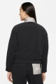 Куртка жіноча Nike W NSW PLSH JKT HTG чорна DD5712-010