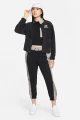 Куртка жіноча Nike W NSW PLSH JKT HTG чорна DD5712-010