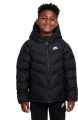 Куртка підліткова Nike K NSW SYNFL HD JKT чорна DX1264-013