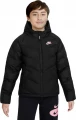 Куртка підліткова Nike K NSW SYNFL HD JKT чорна DX1264-011
