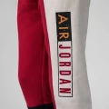 Спортивные штаны подростковые Nike JORDAN PAPRIKA FLC PANT черно-красно-белые 95B774-R2S