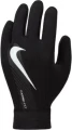 Перчатки игровые подростковые Nike Y NK ACDMY THERMAFIT - HO22 черные DQ6066-010