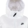 Куртка жіноча Nike W NSW TF CITY HD PARKA біла DH4081-100