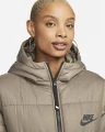 Куртка женская Nike W NSW SYN TF RPL HD PARKA светло-коричневая DX1798-040