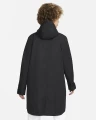 Куртка женская Nike W NSW ESSNTL SF WVN PRKA JKT черная DM6245-010