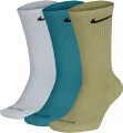 Носки Nike JORDAN U NK EVRY PLUS CUSH CREW 3PR разноцветные SX6888-951