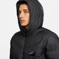 Куртка Nike M NSW SF WR PL-FLD AIR MAX JKT черная DX2039-010