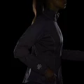 Ветровка для бега женская Nike SF RUN DVN JKT сиреневая DQ6561-531