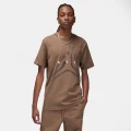 Футболка Nike JORDAN MJ ESS GRAPHIC SS CREW коричнева DV8420-274