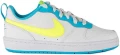 Кроссовки детские Nike COURT BOROUGH LOW 2 (GS) бело-голубые BQ5448-122