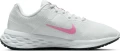 Кроссовки беговые женские Nike W REVOLUTION 6 NN бело-розовые DC3729-103