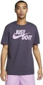 Футболка Nike M NSW TEE JUST DO IT SWOOSH фиолетовая AR5006-015