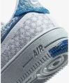 Кросівки дитячі Nike AF1 CRATER FLYKNIT NN (GS) біло-блакитні DM1060-100