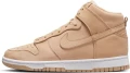 Кроссовки женские Nike W DUNK HIGH PRM MF коричневые DX2044-201