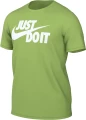 Футболка Nike M NSW TEE JUST DO IT SWOOSH зелена AR5006-332