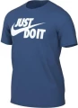 Футболка Nike M NSW TEE JUST DO IT SWOOSH синяя AR5006-407