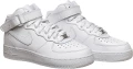 Кеди дитячі Nike AIR FORCE 1 MID (GS) білі DH2933-111