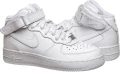 Кеди дитячі Nike AIR FORCE 1 MID (GS) білі DH2933-111