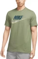 Футболка Nike M NSW TEE 12MO FUTURA зеленая DZ5171-386