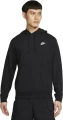 Худі Nike M NSW CLUB HOODIE PO FT чорне CZ7857-010