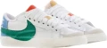 Кросівки жіночі Nike W BLAZER LOW 77 JUMBO біло-синьо-зелені DQ1470-100