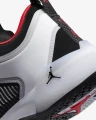Кросівки баскетбольні Nike JORDAN AIR XXXVII LOW біло-чорно-червоні DQ4122-100