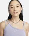 Топ жіночий Nike W NSW EVRDY MOD AYSM CROP TANK фіолетовий DV7926-519