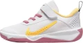 Кросівки дитячі Nike OMNI MULTI-COURT (PS) біло-рожеві DM9026-102