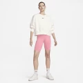 Шорти жіночі Nike W NSW ESSNTL MR BIKER SHORT рожеві CZ8526-611