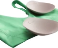 Топ жіночий Nike W NK DF INDY PLUNGE CUTOUT BRA зелений DV9837-363