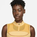 Топ жіночий Nike W NK DF AIR CROP TANK жовтий DX0284-795
