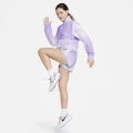 Ветровка женская Nike W NK SWSH RUN PRNT JKT сиреневая DX1039-567