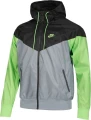 Ветровка Nike M NK WVN LND WR HD JKT серо-зеленая DA0001-065