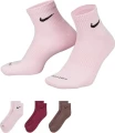 Носки Nike U NK EVRY PLS CSH ANK 3PR 132 разноцветные SX6890-961