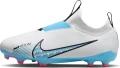 Бутсы детские Nike JR ZOOM VAPOR 15 ACADEMY FG/MG бело-голубые DJ5617-146