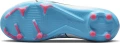 Бутсы детские Nike JR ZOOM VAPOR 15 ACADEMY FG/MG бело-голубые DJ5617-146