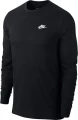 Лонгслів Nike M NSW CLUB TEE - LS чорний AR5193-010