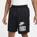 Шорты баскетбольные Nike M NK DF START5HBR 8IN SHORT черные DV9483-010