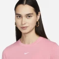 Футболка женская Nike W NSW TEE ESSNTL SLIM CRP LBR розовая FB2873-611