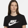 Футболка жіноча Nike W NSW TEE ESSNTL ICN FTRA чорна DX7906-010