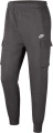 Спортивные штаны Nike M NSW CLUB PANT CARGO BB серые CD3129-071