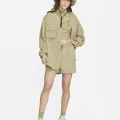 Топ жіночий Nike W NSW TOP SS RIB SU оливковий FJ5253-276