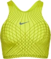 Топ жіночий Nike W NK DF SWSH HN BRA зелений DV9994-308