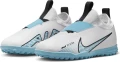 Сороконожки (шиповки) детские Nike JR ZOOM VAPOR 15 ACADEMY TF бело-голубые DJ5621-146