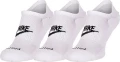 Носки Nike U NK EVRYDAY PLUS CUSH FOOTIE белые (3 пары) DN3314-100