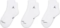 Носки Nike U J ED CUSH POLY ANKLE 3PR 144 белые (3 пары) DX9655-100