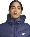 Куртка Nike NK SF WR PL-FLD HD JKT темно-синя FB8185-410