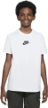 Футболка подростковая Nike U NSW TEE PREM ESSNTLS белая DX9540-100