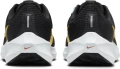 Кроссовки беговые женские Nike AIR ZOOM PEGASUS 40 черно-желтые DV3854-002