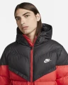 Куртка Nike NK SF WR PL-FLD HD JKT червоно-чорна FB8185-011